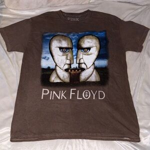 Pink Floyd North American Tour 1994 Brown Unisex Short Sleeve Tee NWOT
